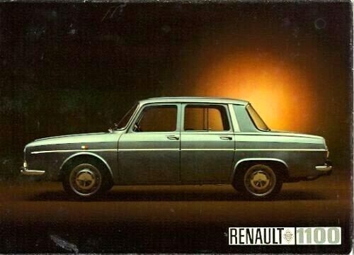 Renault 1100 1967 1969 - renault, 1967-1969