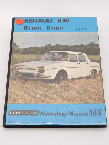 Vintage 1966 renault r10 - vintage,