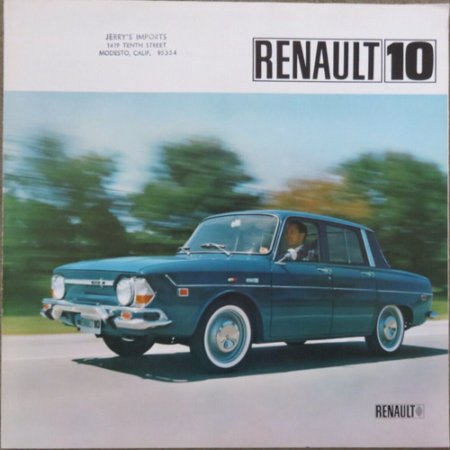 Renault r10 usa brochure - renault,