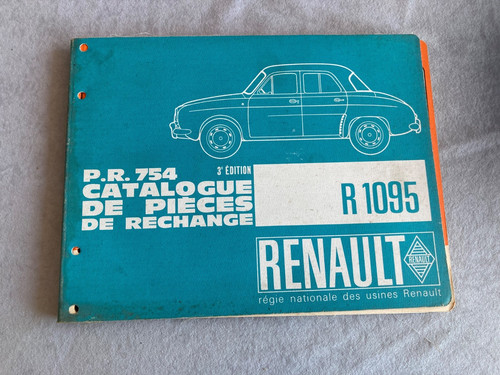 Spare parts catalogue - , renault