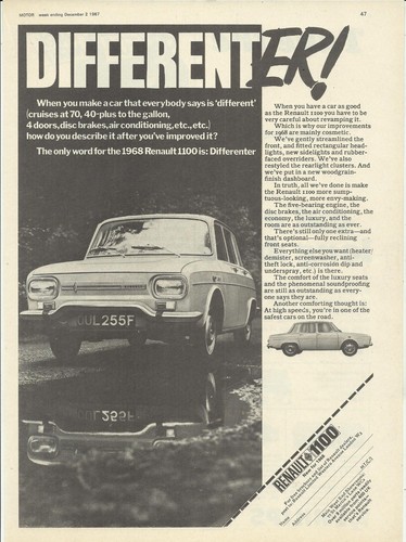Renault 1100 r10 original - renault,