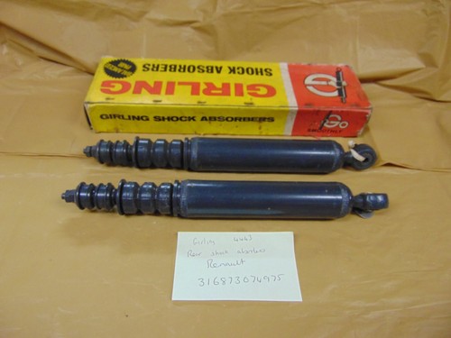 Rear dampers shock absorbers - dampers,