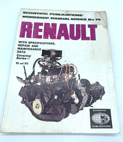 Renault workshop manual series - manual,